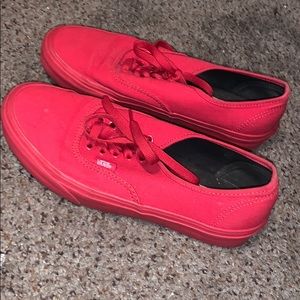 Red vans